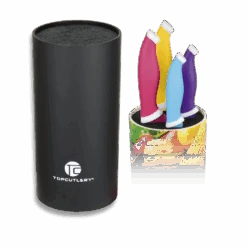 Bloc Couteaux ABS Noir Top Cutlery