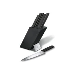 Couteaux Série Boutique 17 Bloc Couteaux De Cuisine Victorinox Swiss Modern Noir - 6 Pièces