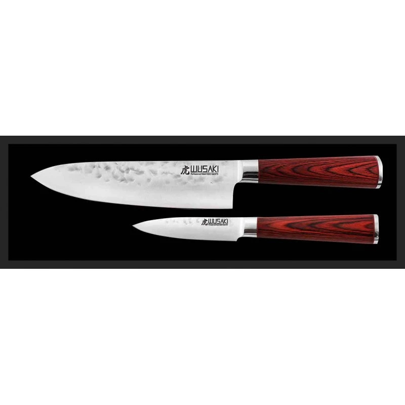 Coffret 2 Couteaux Wusaki Pakka X50 - Chef Et Office 4 Coffret 2 Couteaux Wusaki Pakka X50 - Chef Et Office – Image 2