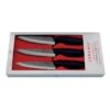 Coffret 3 Couteaux à Steak Céramique Noire 10cm TB -Couteaux Série Boutique coffret 3 couteaux a steak ceramique noire 10cm tb