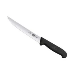 Couteau à Découper Victorinox Noir Lame étroite 18cm