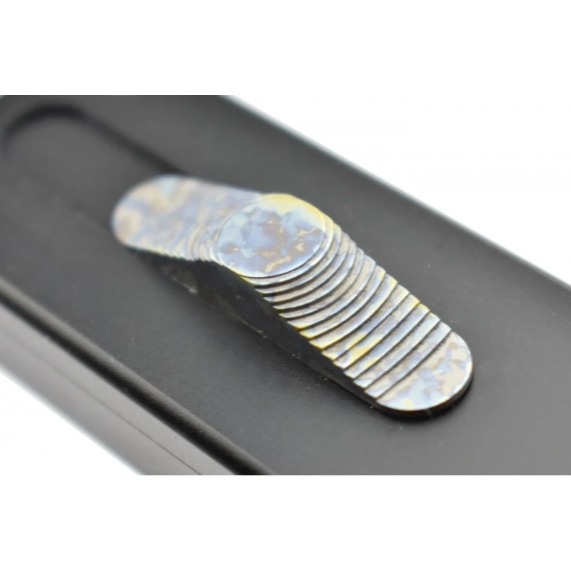 Couteau Automatique OTF Golgoth G12G+ Glaive Crazy D2/alu Noir 4 Couteau Automatique OTF Golgoth G12G+ Glaive Crazy D2/alu Noir – Image 2