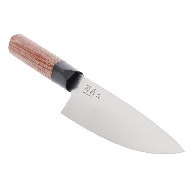 Couteau De Cuisine Kai Seki Magoroku Redwood 15cm 4 Couteau De Cuisine Kai Seki Magoroku Redwood 15cm – Image 2