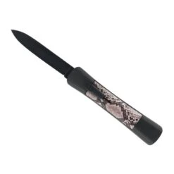 Couteau éjectable 700 Peau De Serpent Claire - 5023