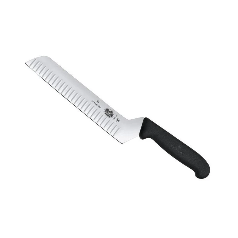 Couteau Fromage/beurre Victorinox Lame Alvéolée 21cm Fibrox Noir 3 Couteau Fromage/beurre Victorinox Lame Alvéolée 21cm Fibrox Noir