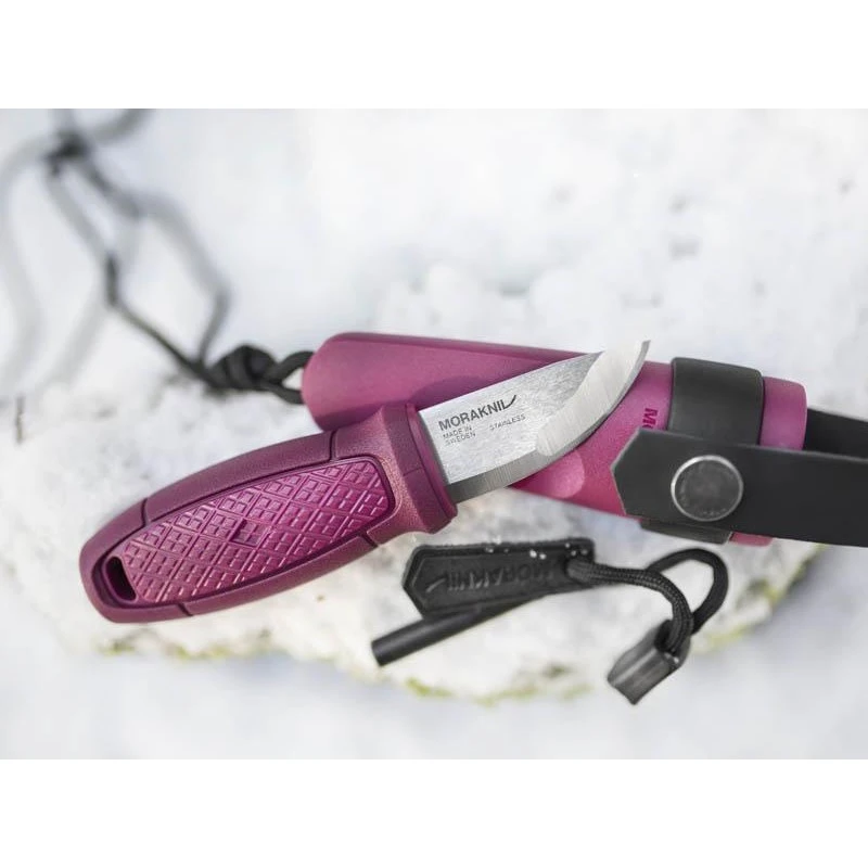 Couteau Mora Eldris Aubergine + Fire-starter 4 Couteau Mora Eldris Aubergine + Fire-starter – Image 2