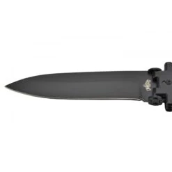 Nouvelles versions -Couteaux Série Boutique couteau papillon a ouverture laterale en acier noir mtech 1