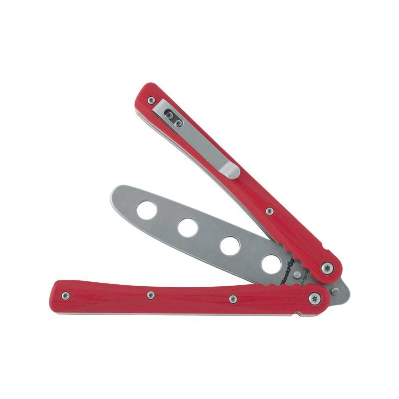 Couteau Papillon Black Fox Training Rouge 5 Couteau Papillon Black Fox Training Rouge – Image 3