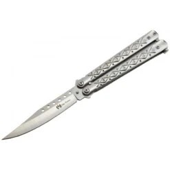 Couteau Papillon Max Knives P50S 3Cr13 Acier Silver