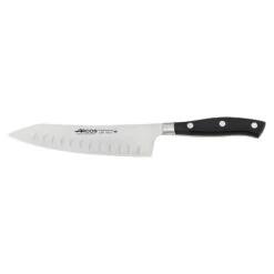 Couteau Rocking Santoku Riviera Noir Arcos
