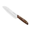 Couteau Santoku Due Cigni 1896 Noyer Lame Alvéolée 175mm 1 Couteau Santoku Due Cigni 1896 Noyer Lame Alvéolée 175mm -Couteaux Série Boutique couteau santoku due cigni 1896 noyer lame alveolee 175mm