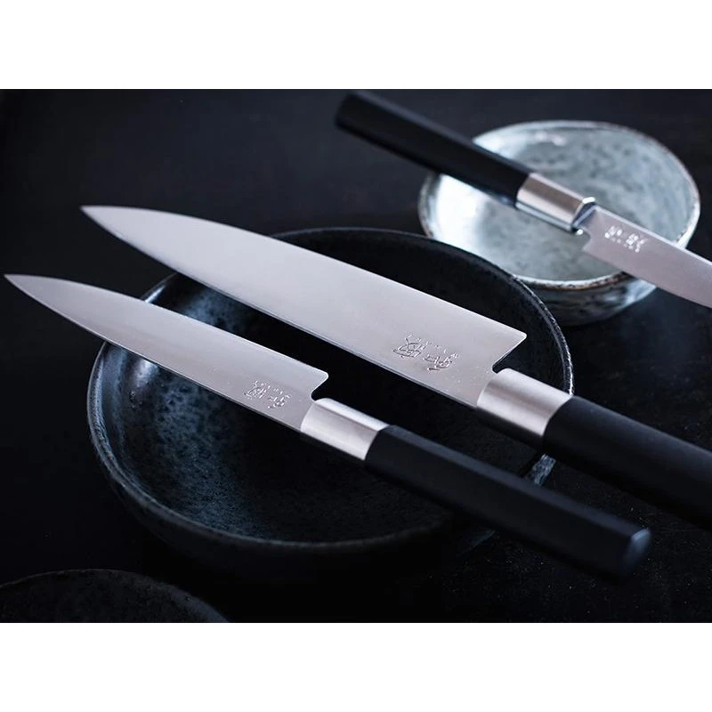 Couteau Santoku KAI Wasabi Black 5 Couteau Santoku KAI Wasabi Black – Image 3