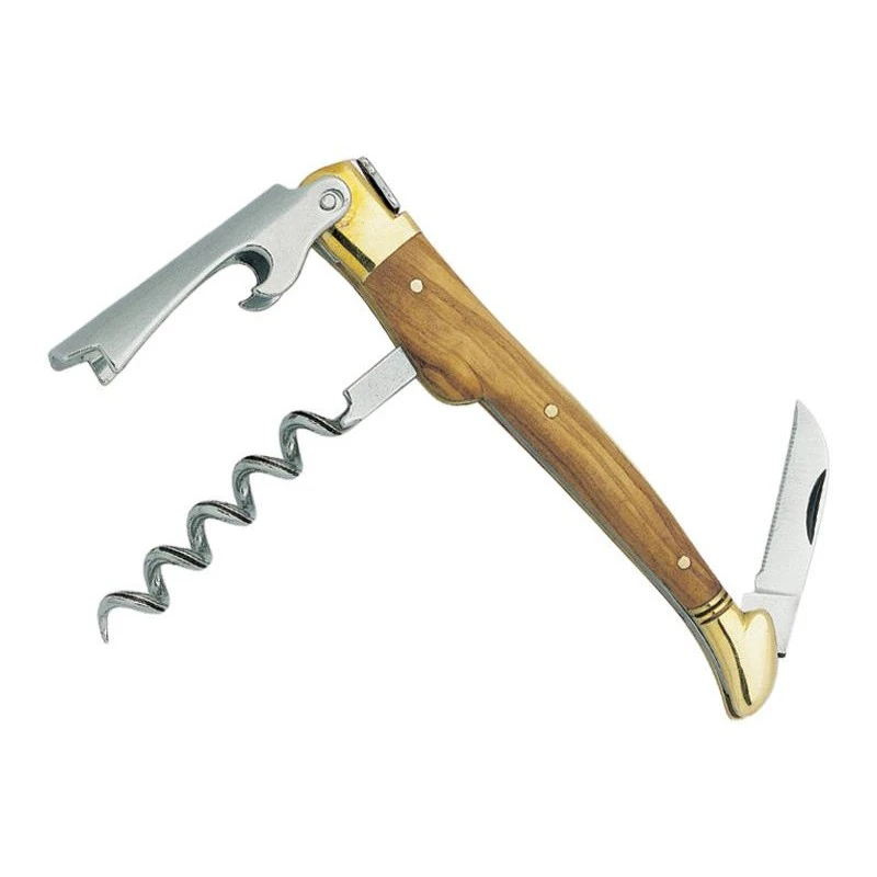 Couteau Sommelier Laguiole G.David 3 Pièces Olivier Mitres Laiton 3 Couteau Sommelier Laguiole G.David 3 Pièces Olivier Mitres Laiton