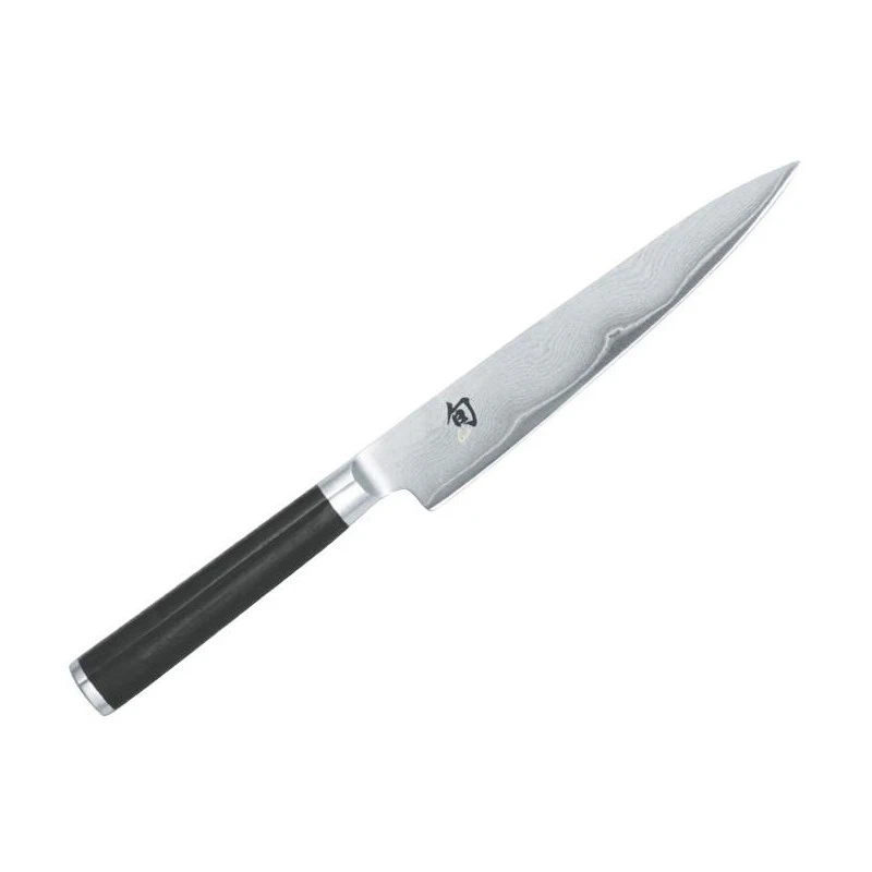 Couteau Universel Kai 10cm Shun Damas Inox 3 Couteau Universel Kai 10cm Shun Damas Inox