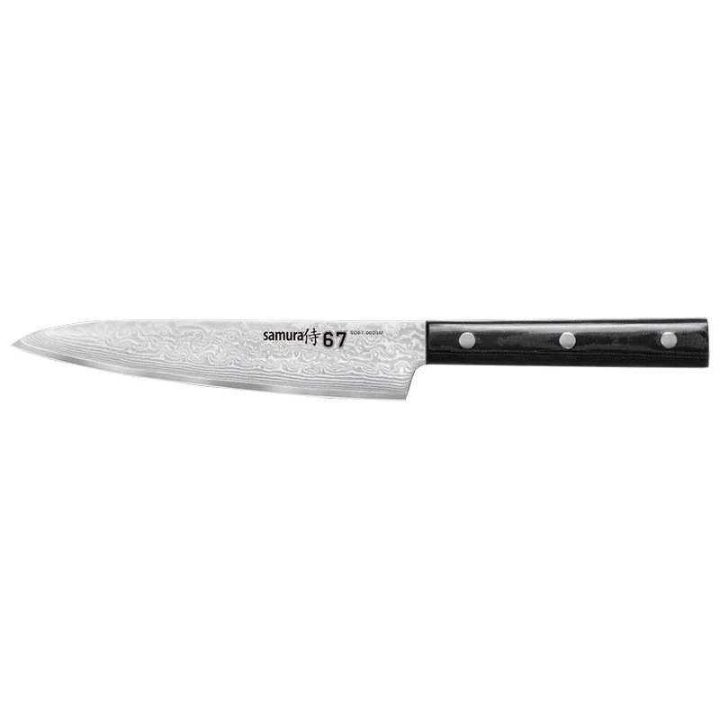 Couteau Utilitaire DAMASCUS 67 - Samura 3 Couteau Utilitaire DAMASCUS 67 - Samura