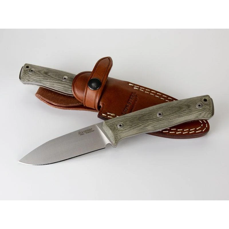 Poignard LionSteel B35 Manche Micarta Vert 4 Poignard LionSteel B35 Manche Micarta Vert – Image 2