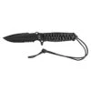 Poignard Maraudeur Paracord 550 Noir Mixte - TB Outdoor -Couteaux Série Boutique poignard maraudeur paracord 550 noir mixte tb outdoor