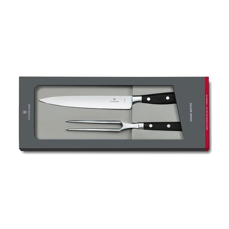 Service à Découper Victorinox Grand Maître Forgé POM - 2 Pièces 3 Service à Découper Victorinox Grand Maître Forgé POM - 2 Pièces