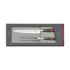 Service à Découper Victorinox Grand Maître Rosewood Forgé Palissandre - 2 Pièces