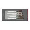 Set De 4 Couteaux à Steak Victorinox Grand Maître Forgé 12cm Palissandre -Couteaux Série Boutique set de 4 couteaux a steak victorinox grand maitre forge 12cm palissandre